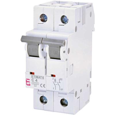 Автоматичний вимикач ETIMAT6 2P C 4A
