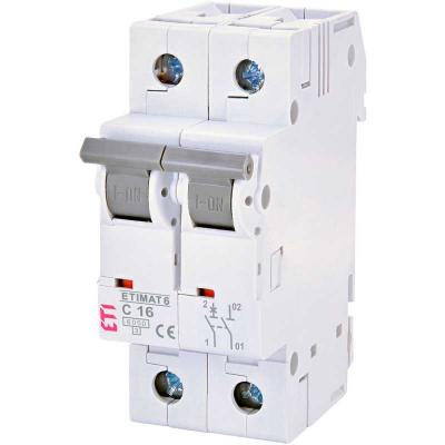Автоматичний вимикач ETIMAT6 2P C 16A