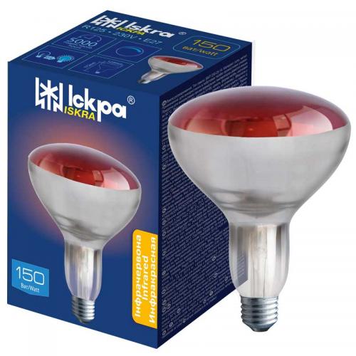 Лампа ИКЗК 230-150-3 Е27 R125 Искра