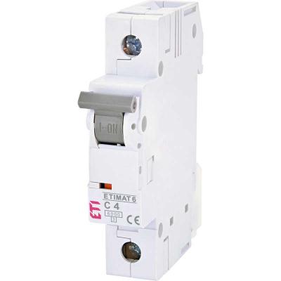 Автоматичний вимикач ETIMAT6 1P C 4A