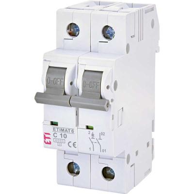 Автоматичний вимикач ETIMAT6 2P C 10A