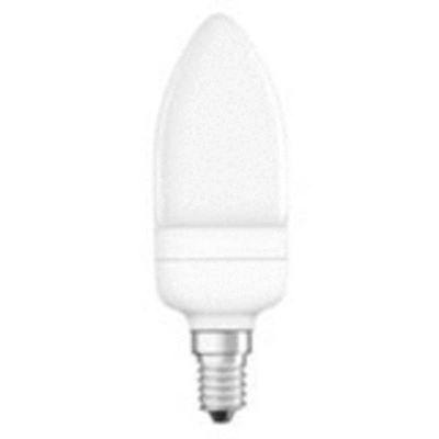 Компактная люминесцентная лампа КЛЛ Iskra Свеча 11W 2700K E14