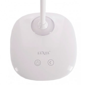 фото кнопок управління настільної лампи Люксел TL-04 вид зверху